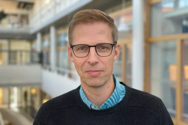 Portrait of Ola Hansson. Photograph.
