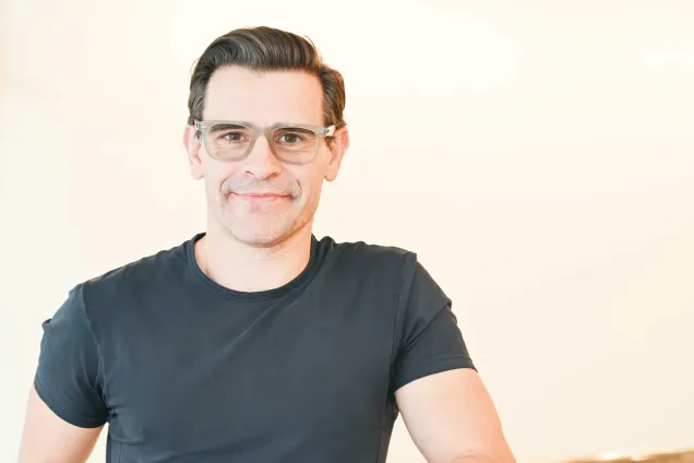 Portrait of Paul Franks. Photograph.