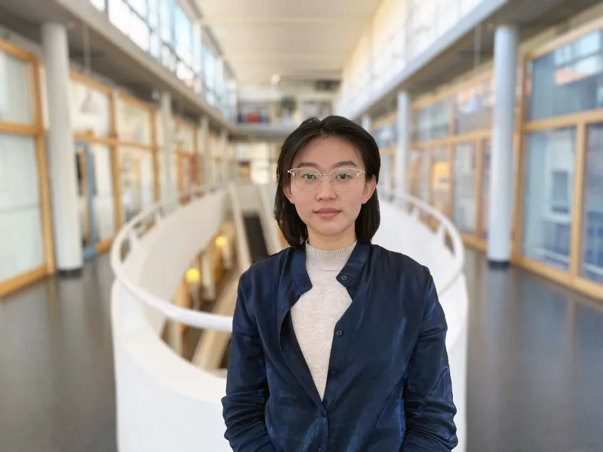 Portrait of Mengyu Pan. Photograph.